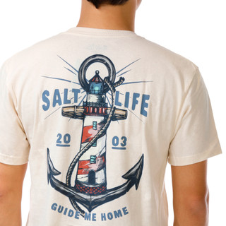 Thumbnail 2: Salt Life Men's Short Sleeve Graphic Crew Neck Tee 