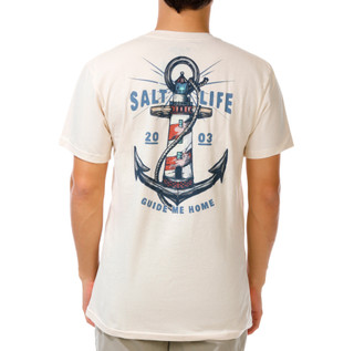 Thumbnail 1: Salt Life Men's Short Sleeve Graphic Crew Neck Tee 