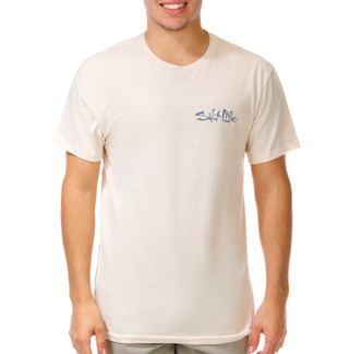 Thumbnail 3: Salt Life Men's Short Sleeve Graphic Crew Neck Tee 