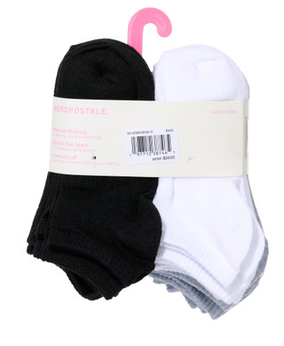 Thumbnail 2: Aeropostale Girls 20 Pk Low Cut Socks 