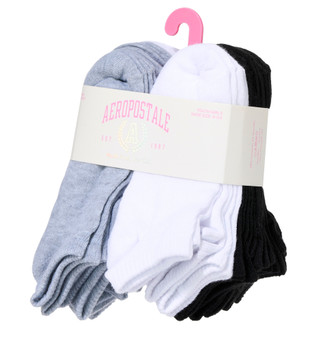 Thumbnail 3: Aeropostale Girls 20 Pk Low Cut Socks 