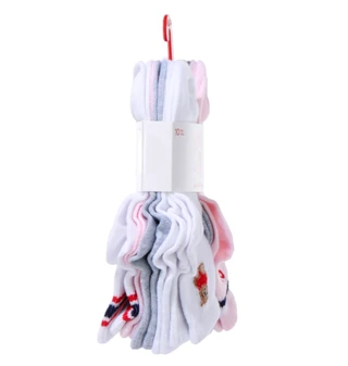 Thumbnail 6: Aeropostale Girls 10 Pk High Quarter Socks 