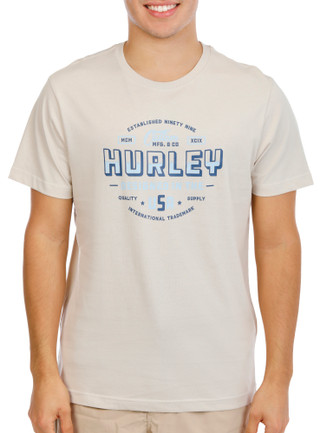Thumbnail 1: Hurley Men's Short Sleeve Graphic Crew Neck Tee 
