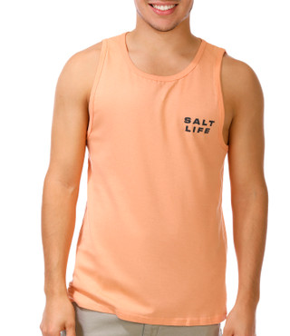 Thumbnail 2: Salt Life Men's Sleeveless Graphic Crew Neck Tank 