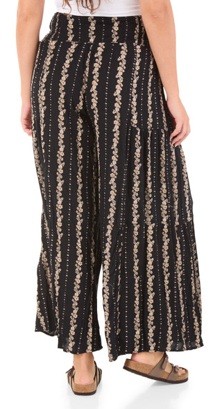 Thumbnail 2: Angie Juniors Woven Stripe Flowy Pants 