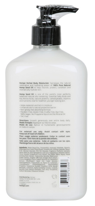 Thumbnail 2: Hempz 17 oz Pink Pomelo & Himalayan Sea Salt Herbal Body Lotion 
