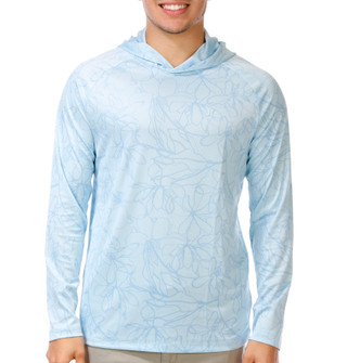 Thumbnail 1: Hurley Men's Long Sleeve Hooded Performance Shirt 