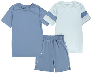 Thumbnail 1: RBX Boy's 3 Pc Short Sleeve Tee Short Set 