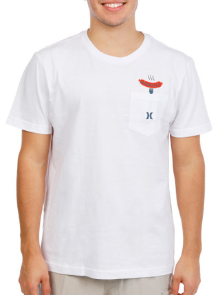 Thumbnail 2: Hurley Men's BBQ Pocket T-Shirt 
