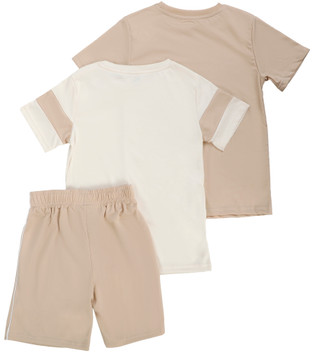 Thumbnail 2: RBX Boy's 3 Pc 2 Short Sleeve Tee Short Set 