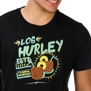 Thumbnail 3: Hurley Men's Short Sleeve Graphic Crew Neck Tee 