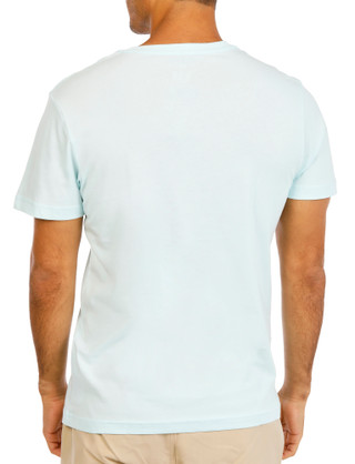Thumbnail 3: Hurley Men's Short Sleeve Wave Logo Crew Neck Tee 