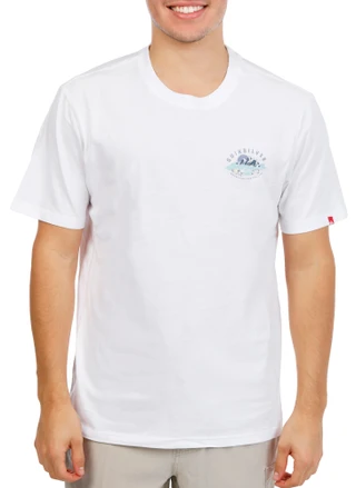 Thumbnail 3: Quiksilver Men's Short Sleeve Graphic Crew Neck Tee 