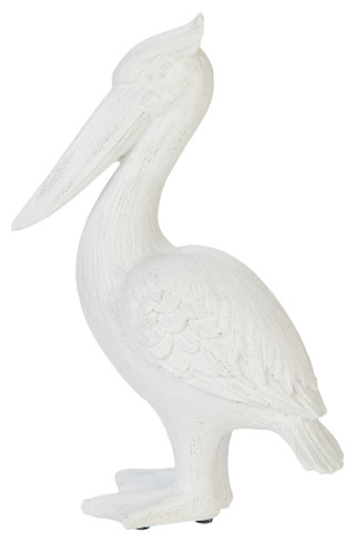 Thumbnail 3: TURTLE KING CORP Pelican On Wood Figurine 