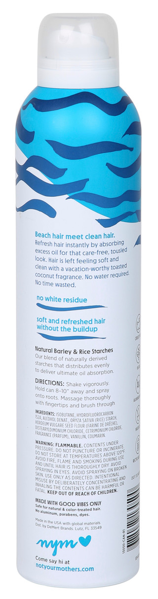 Thumbnail 2: Not You Mother's  7 oz Beach Babe Dry Shampoo 