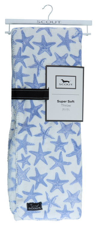Thumbnail 1: SCOUT 50x70 Star Search Plush Throw Blanket 