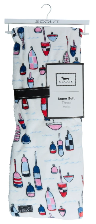 Thumbnail 1: SCOUT 50x70 Americana Summer Throw Blanket 