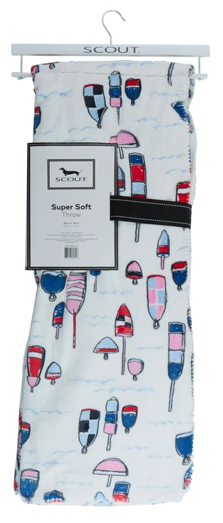 Thumbnail 3: SCOUT 50x70 Americana Summer Throw Blanket 