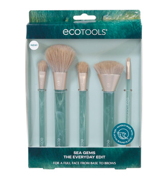 Thumbnail 1: Ecotools 5 Pc Sea Gems Makeup Brushes  