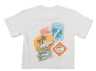 Thumbnail 3: Denim & Flower Big Boys Graphic Tee 