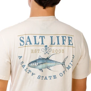 Thumbnail 3: Salt Life Men's Short Sleeve Graphic Crew Neck Tee 