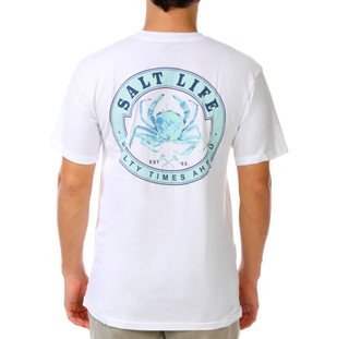 Thumbnail 1: Salt Life Men's Buoyant Crab Pocket T-Shirt 