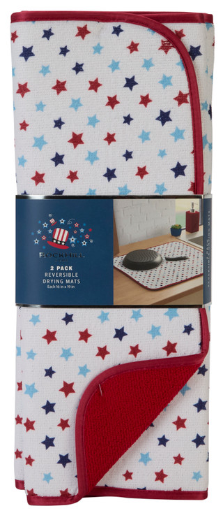Thumbnail 1: Rockhill Home 2 Pk Reversible Drying Mats 