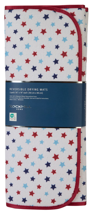 Thumbnail 2: Rockhill Home 2 Pk Reversible Drying Mats 
