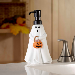 Thumbnail 3: AVANTI  White Ghost Soap & Lotion Dispenser 