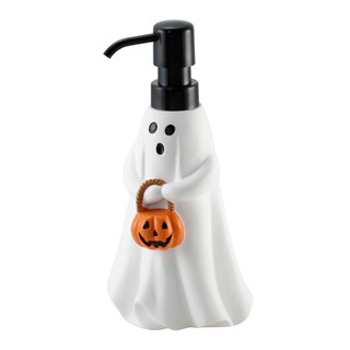 Thumbnail 1: AVANTI  White Ghost Soap & Lotion Dispenser 