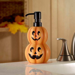 Thumbnail 4: AVANTI  Stacked Pumpkins Soap &Lotion Dispenser 
