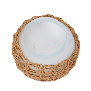 Thumbnail 2: Sagebrook Home 14 Oz Sage & Citrus Reusable Vessel Candle 