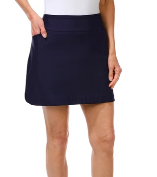 Thumbnail 1: Coral Bay Golf Petite Active 4 Pocket Pull-On Skort 