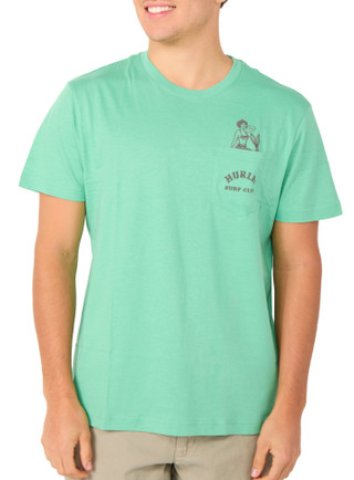 Thumbnail 1: Hurley Men's Short Sleeve Mermaid Pocket Tee 
