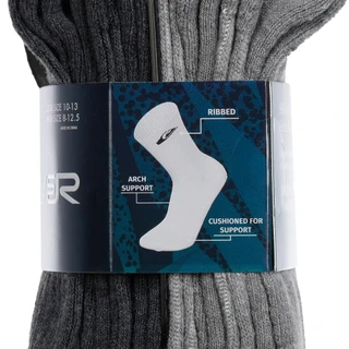 Thumbnail 5: Quiksilver Men's 8 Pk Half Cushion Crew Socks 