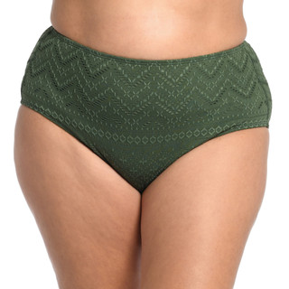 Thumbnail 1: La Blanca Plus Salt High Waist Swim Bottom 