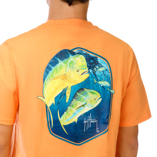 Thumbnail 3: Guy Harvey Men's Mahi Label T-Shirt 