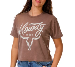 Thumbnail 1: Vintage threadz Juniors Short Sleeve Boxy Graphic Tee 