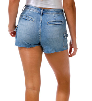Thumbnail 2: VERVET Juniors Denim Shorts 