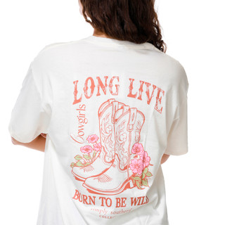 Thumbnail 3: SIMPLY SOUTHERN Juniors Short Sleeve Logo Tee 