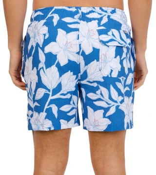 Thumbnail 2: Vintage Summer Men's Printed Volley Swim Trunks 