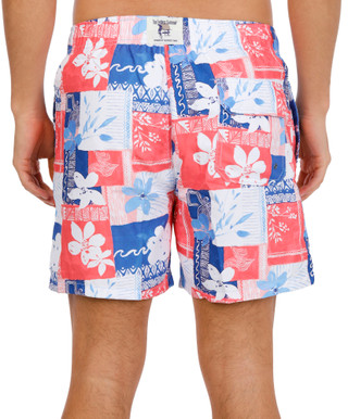 Thumbnail 3: Endless Summer Men's Printed Volley Swim Trunks 