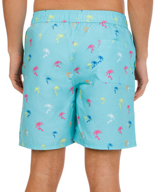Thumbnail 3: Maui and Sons Men's Printed Volley Swim Trunks 
