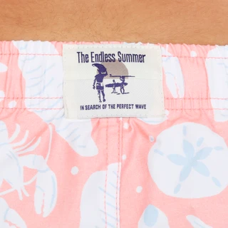 Thumbnail 2: Endless Summer Men's Printed Volley Swim Trunks 
