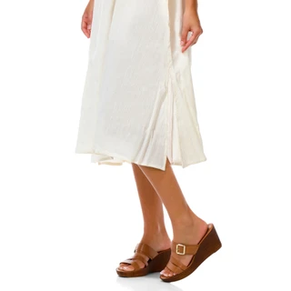 Thumbnail 3: AMUSE SOCIETY Juniors Sleeveless Midi Woven Dress 