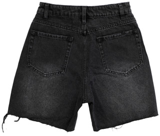 Thumbnail 2: AMUSE SOCIETY Junior's Woven Bella Denim Shorts 