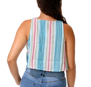 Thumbnail 2: AMUSE SOCIETY Juniors All That Woven Tank 