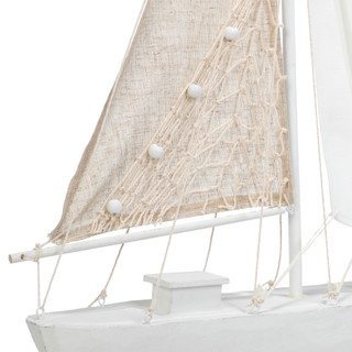 Thumbnail 3: Fancy That 25x16 Wood Sailboat Home Accent 