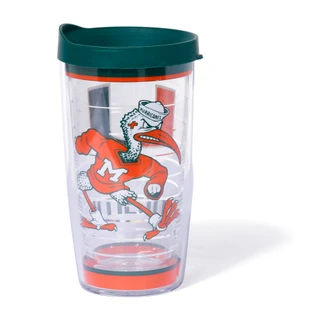 Thumbnail 1: Miami Hurricanes 16oz Miami Hurricanes Insulated Tumbler 