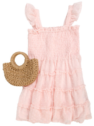 Thumbnail 1: Btween Girls Poplin Dress Set 